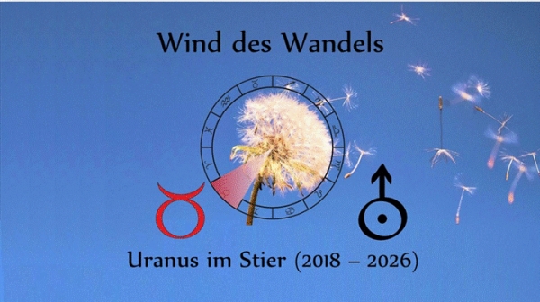 Wind des Wandels: Uranus im Stier (2018 - 2026)