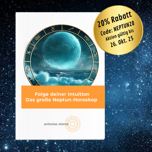 Individuelles Neptun-Horoskop als PDF mit 20% Rabatt