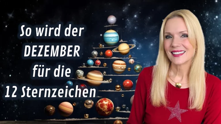 Das große Monatshoroskop Dezember 2025 von Widder bis Fische