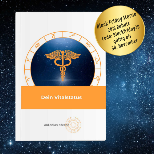 Vitalstatus mit 20% Black Friday Rabatt