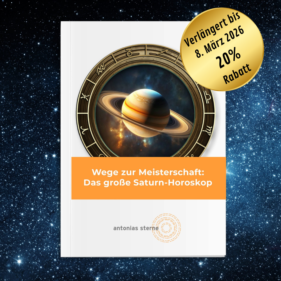 20% Rabatt auf das Saturn-Horoskop - verlängert bis 8. März