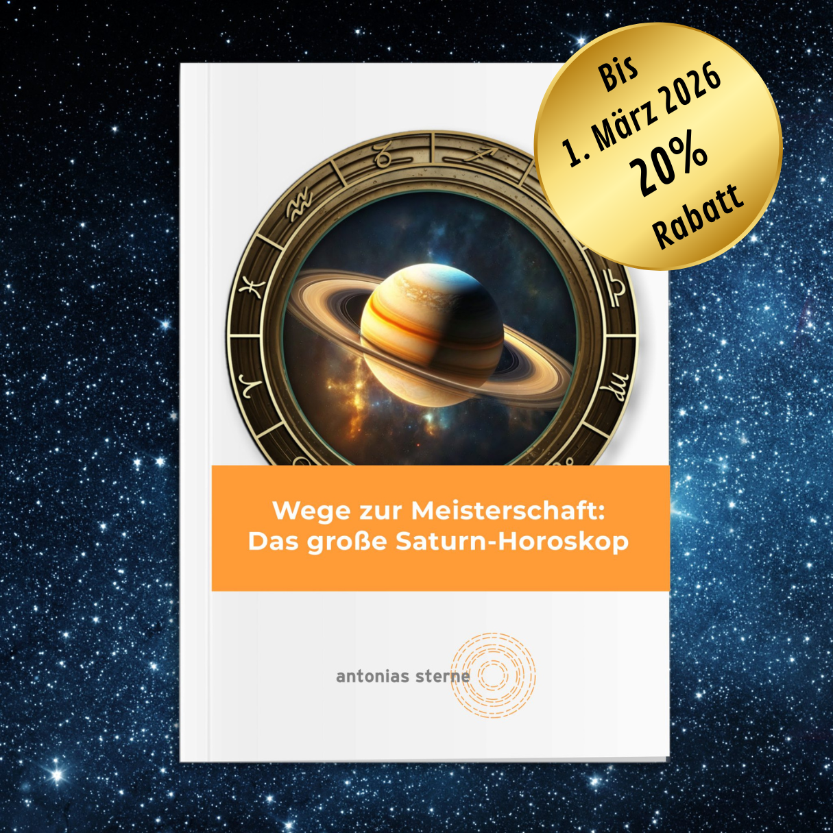 20% Rabatt mit Gutscheincode Saturn26: Das große Saturn-Horoskop