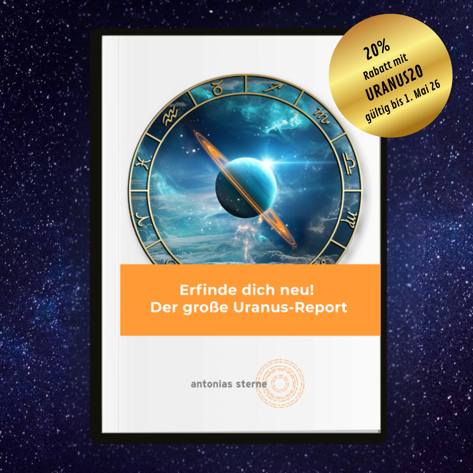 Angebot bis 1. Mai: 20% Rabatt mit URANUS20